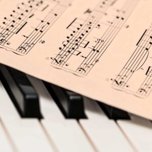Piano sheet music (PDF)