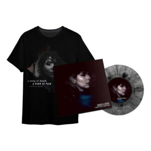 A song of death, a song of pain - grey marbled vinyl + shirt combo