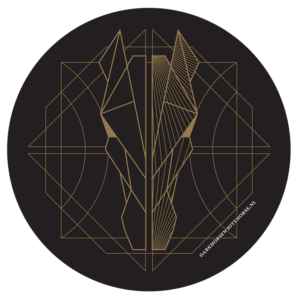 Dark Horse White Horse logo sticker